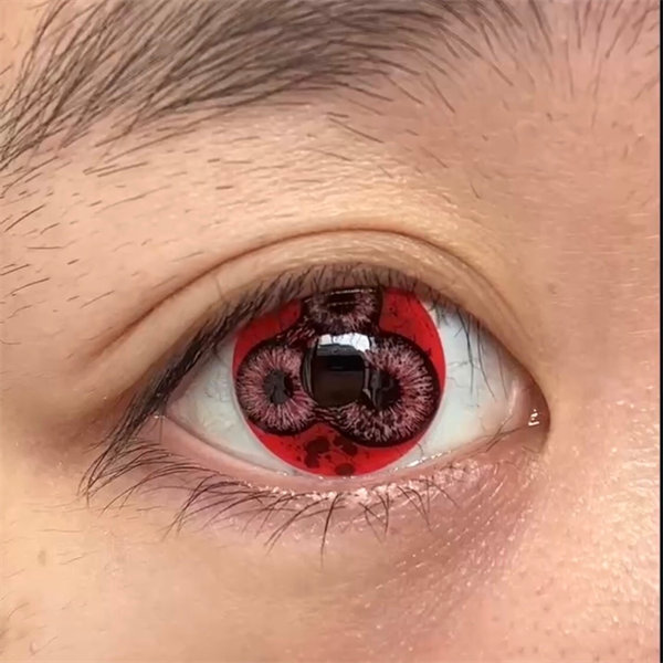 【2063】半年拋 RED/BLUE/GRAY 紅/藍/灰 0-800度