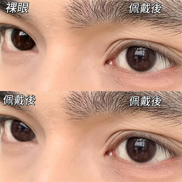 【2096】月拋 BROWN/棕 0-800度