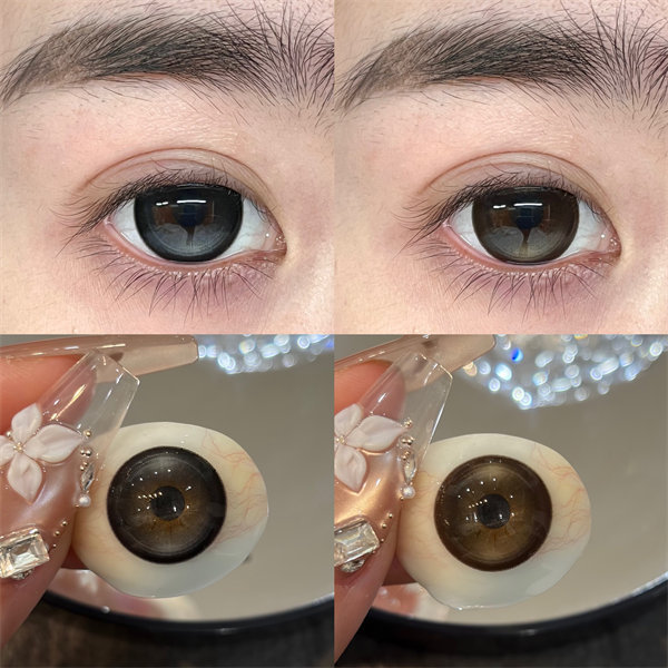 【2160】半年拋 BLACK/BROWN 黑/棕 0-800度
