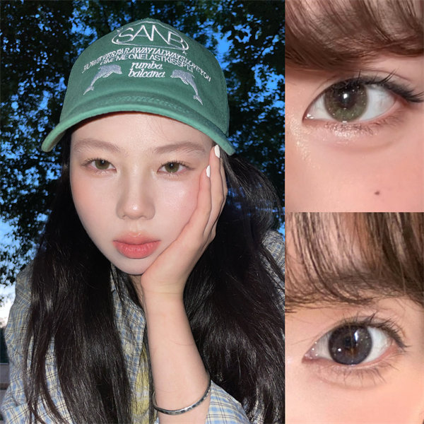 【0383】半年抛 GREEN/BLUE 藍/綠 0-800度