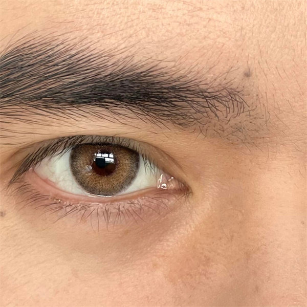 【0652】半年抛 BROWN/GREEN 棕/綠 0-1000度