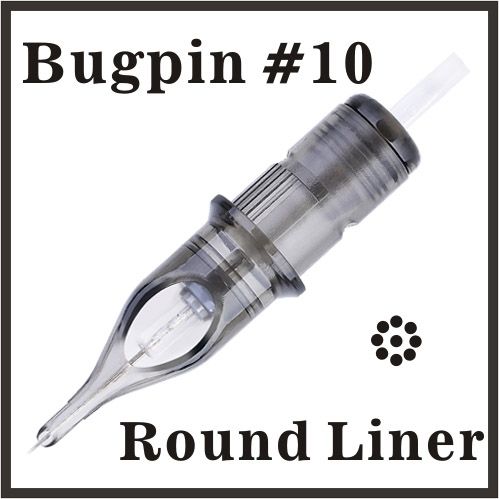 ELITE 3 Needle Cartridges - Bugpin Round Liner 0.30mm