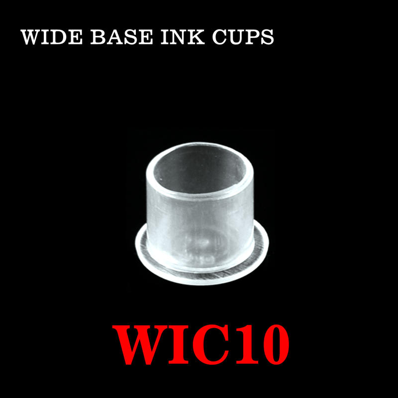 Clear Wide Base Ink Cups