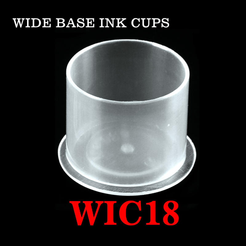 Clear Wide Base Ink Cups