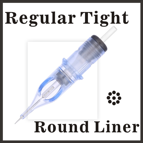 ELITE EVO Needle Cartridges - Regular Tight Round Liner 0.35mm