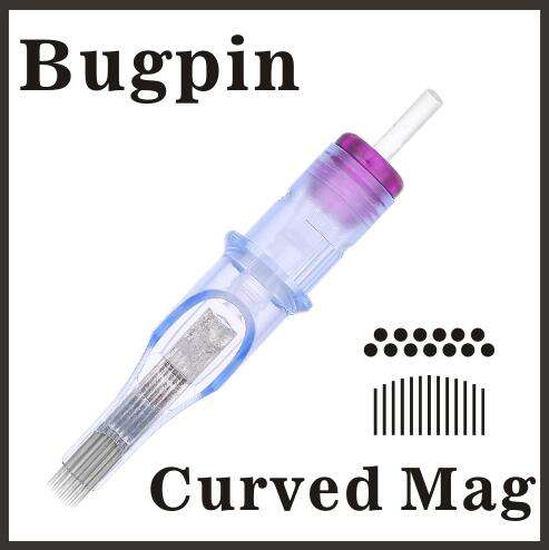 ELITE EVO Needle Cartridges - Bugpin Curved Magnum 0.30mm