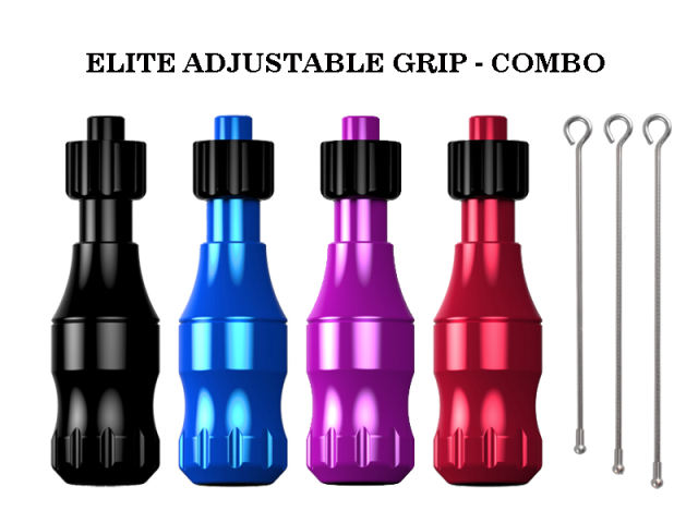 25mm ELITE Aluminum Adjustable Cartridge Grip - COMBO