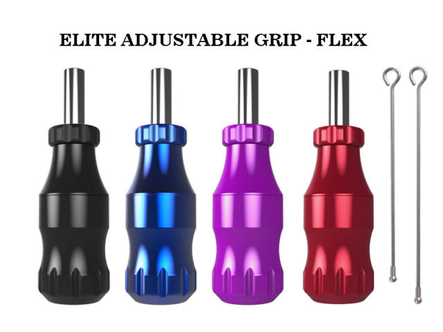 25mm ELITE Aluminum Adjustable Cartridge Grip - FLEX