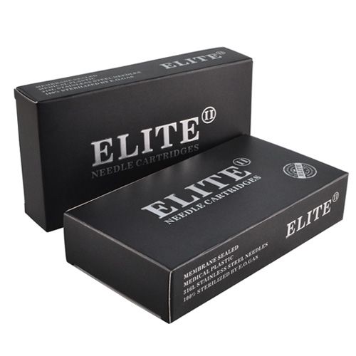 ELITE 2 Needle Cartridges - Long Taper Stipple Shader 0.35mm
