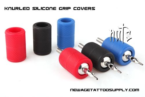 Knurled Silicone Grip Cover