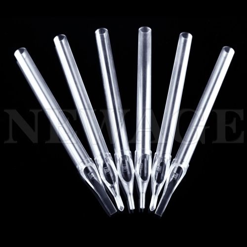 Clear Long Inkflow Disposable Tips, BOX OF 50