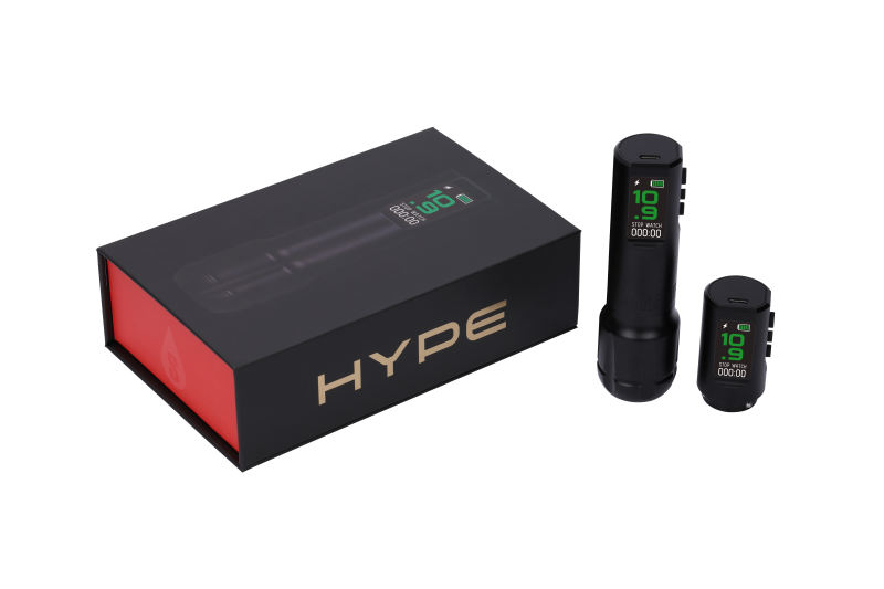 INKSAFE HYPE WIRELESS TATTOO PEN MACHINE-4.0MM STROKE