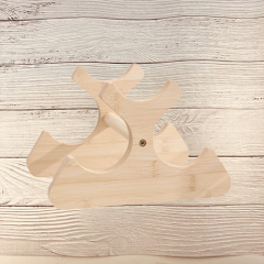 Three bottles of table wine stand