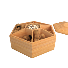 Hexagonal Nut Storage Box Cover
