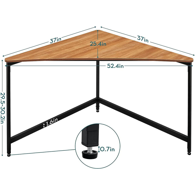 Nu-Deco Corner Computer Desk MH23004