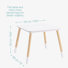 Nu-Deco Children's Table and Chair MH23011