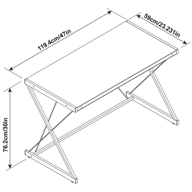 Nu-Deco Computer Desk MH23017