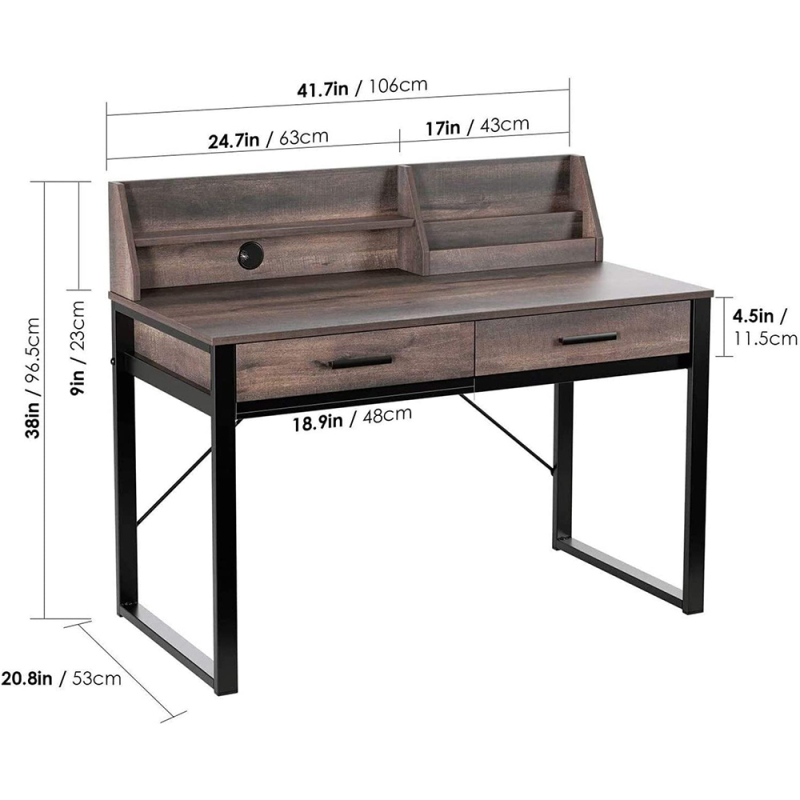 Nu-Deco Computer Desk MH23018