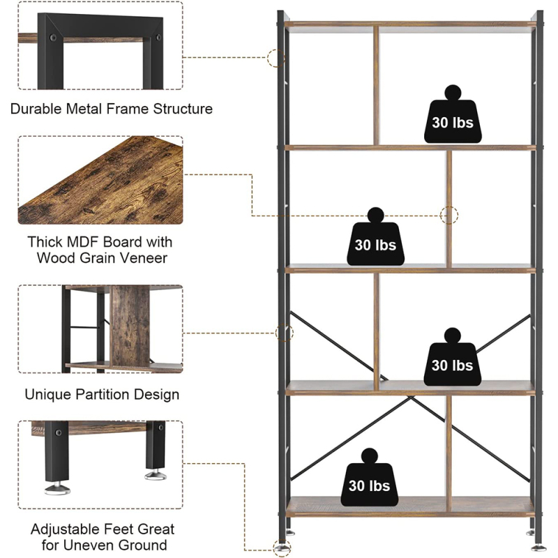 Nu-Deco Bookshelf MH23021