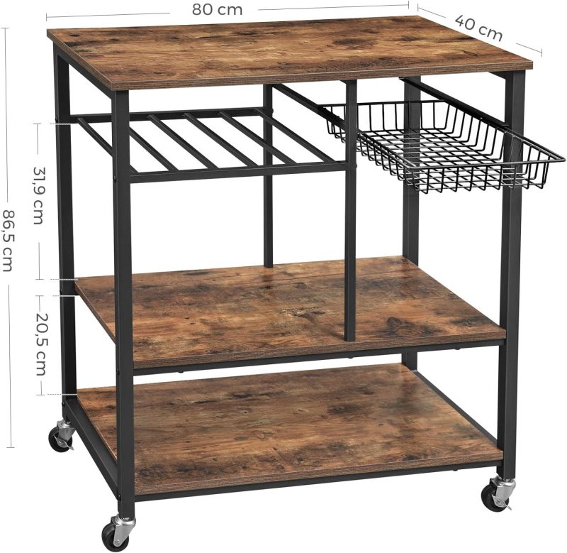 Nu-Deco Kitchen Trolley MH23027