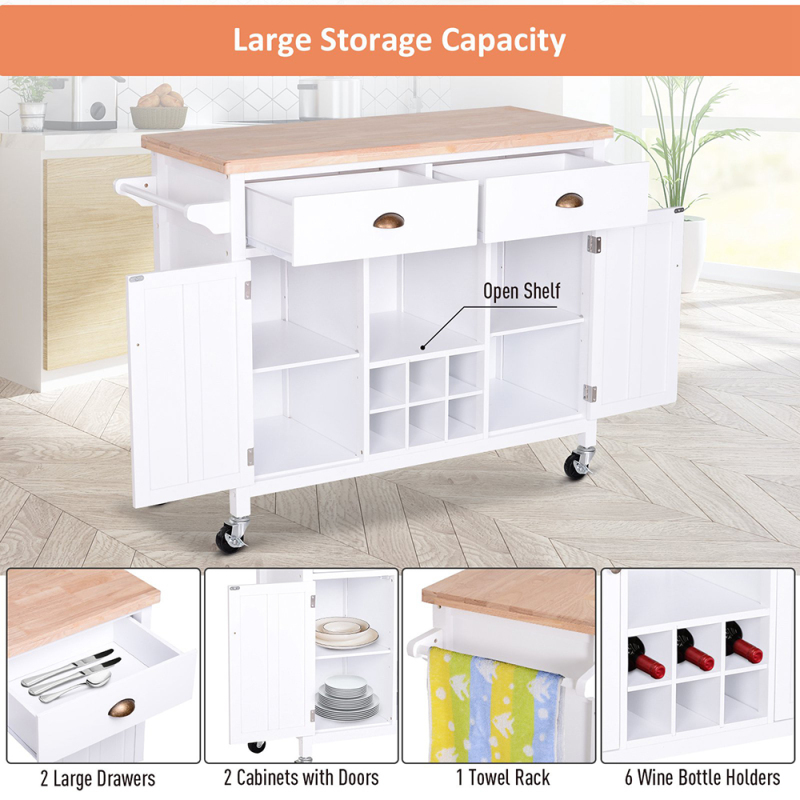 Nu-Deco Kitchen Trolley MH23029