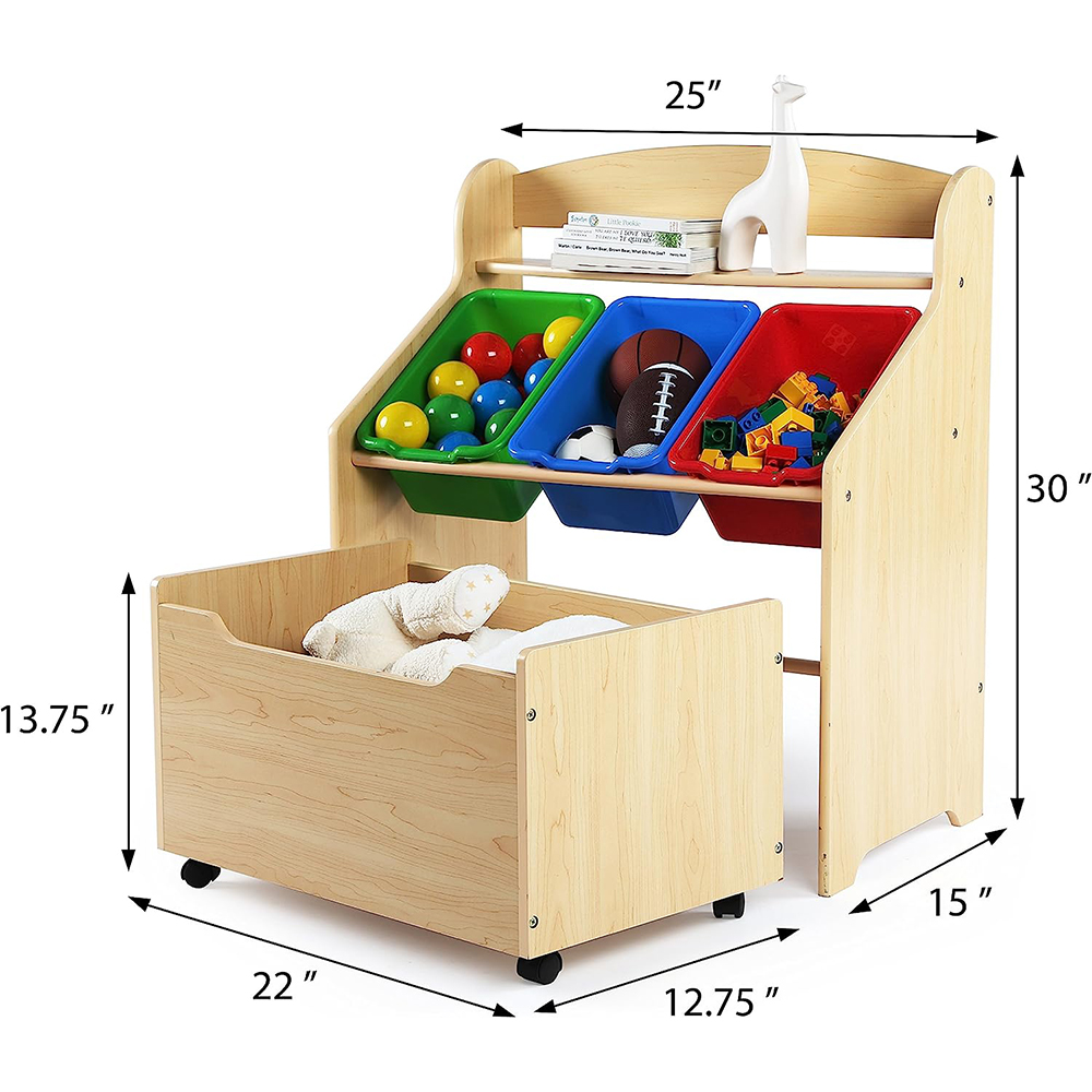 Nu-Deco Toy Storage Shelf MH23100