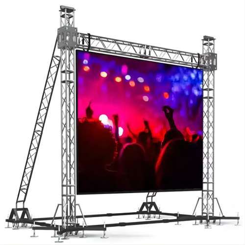 Aluminum Portable Hanging Bar Screen Rental Indoor Outdoor Backdrop Led