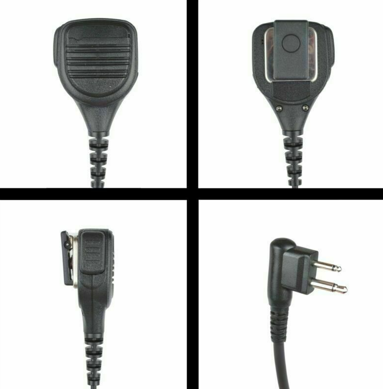 2 PIN Remote Shoulder Speaker Mic For CP150 CP200 CP200XLS PR400 GP88 PR400 Handheld Radio US
