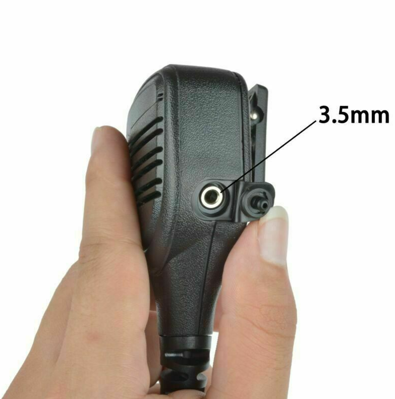 2 PIN Remote Shoulder Speaker Mic For CP150 CP200 CP200XLS PR400 GP88 PR400 Handheld Radio US