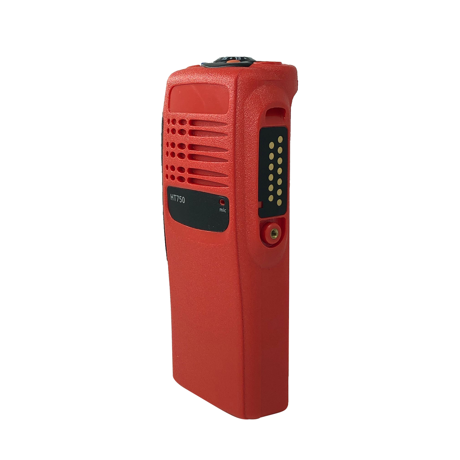 Brand New Red Replacement Repair Housing Case with Speaker Mic For HT750 Radio