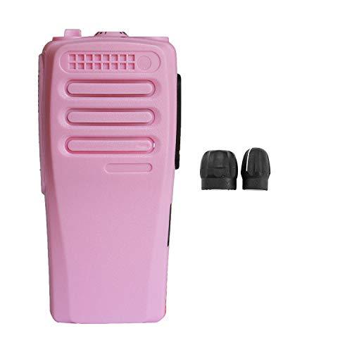 Pink Replacement New Front Housing Case Cover for CP200D Handheld Radio