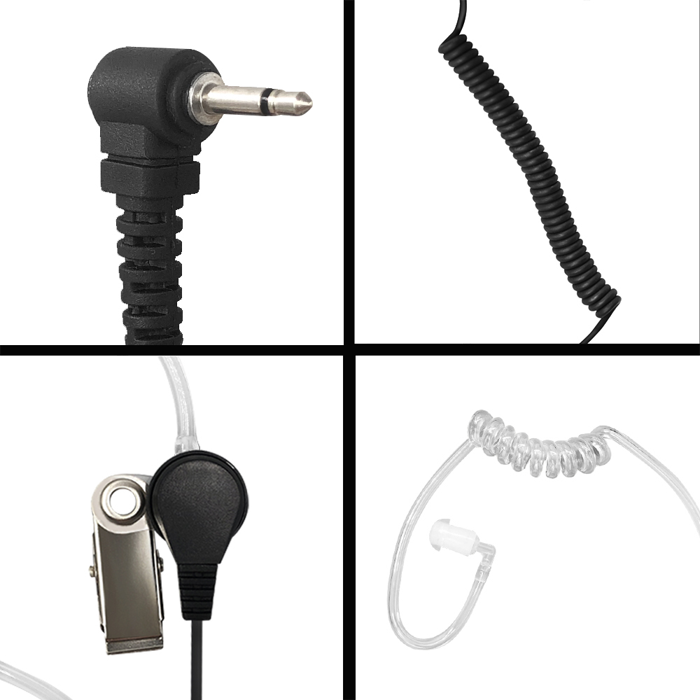 2.5mm 1Pin Listen Only Earpiece Headset Compatible with Talkabout Radio