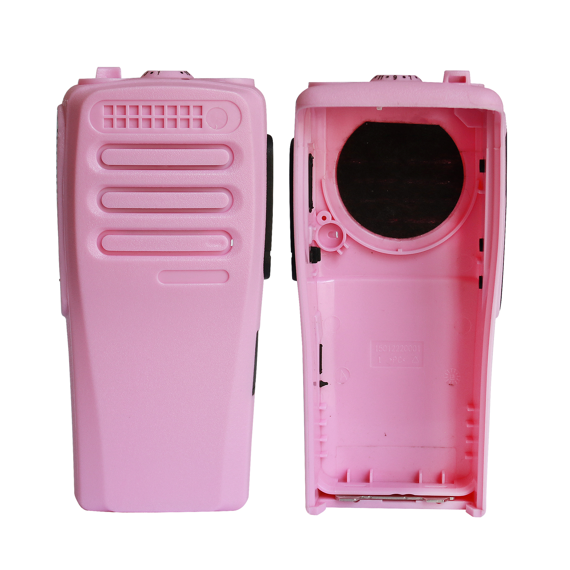 Pink Replacement New Front Housing Case Cover for CP200D Handheld Radio