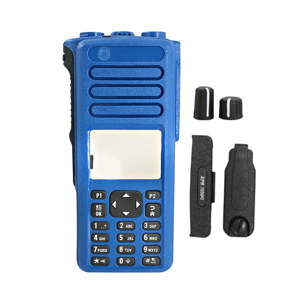 Blue Replacement Repair Housing Case Kit for XPR7550 Portable Radio