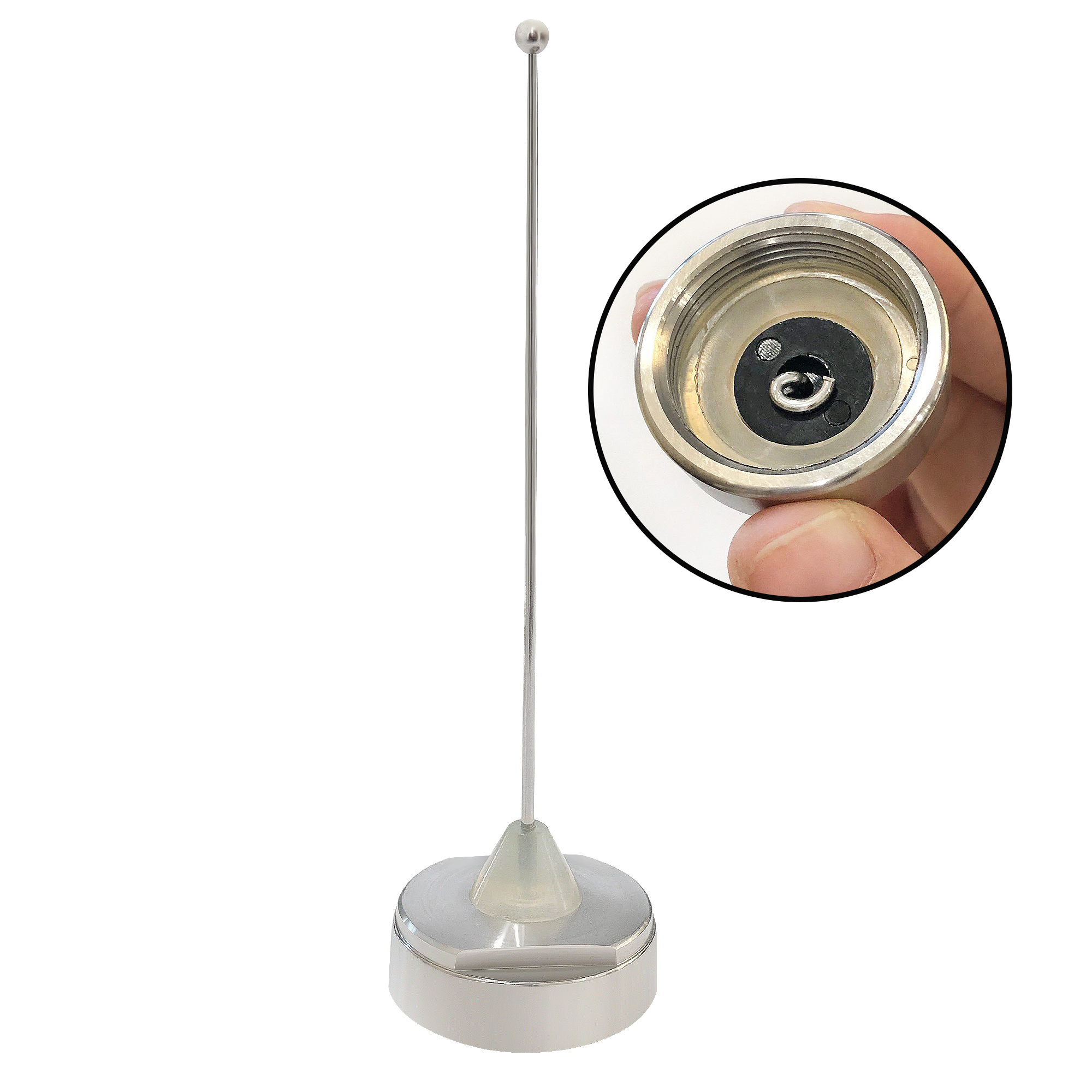 6 inch UHF Whip NMO Mount Antenna For Taxi Mobile Bus Car Radio 380-520 MHz