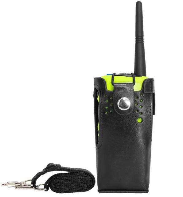 Hard Leather Carrying Case For HT750 Radio