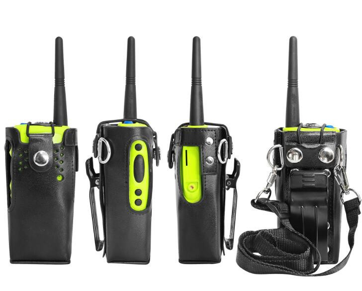 Hard Leather Carrying Case For HT750 Radio