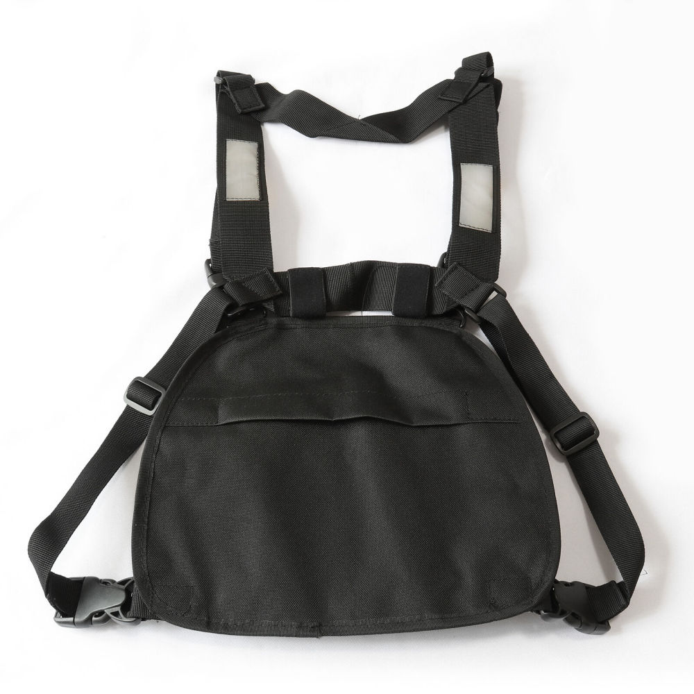 Universal Chest Harness Chest Pack Pouch Holster Vest Rig For Portable Radio