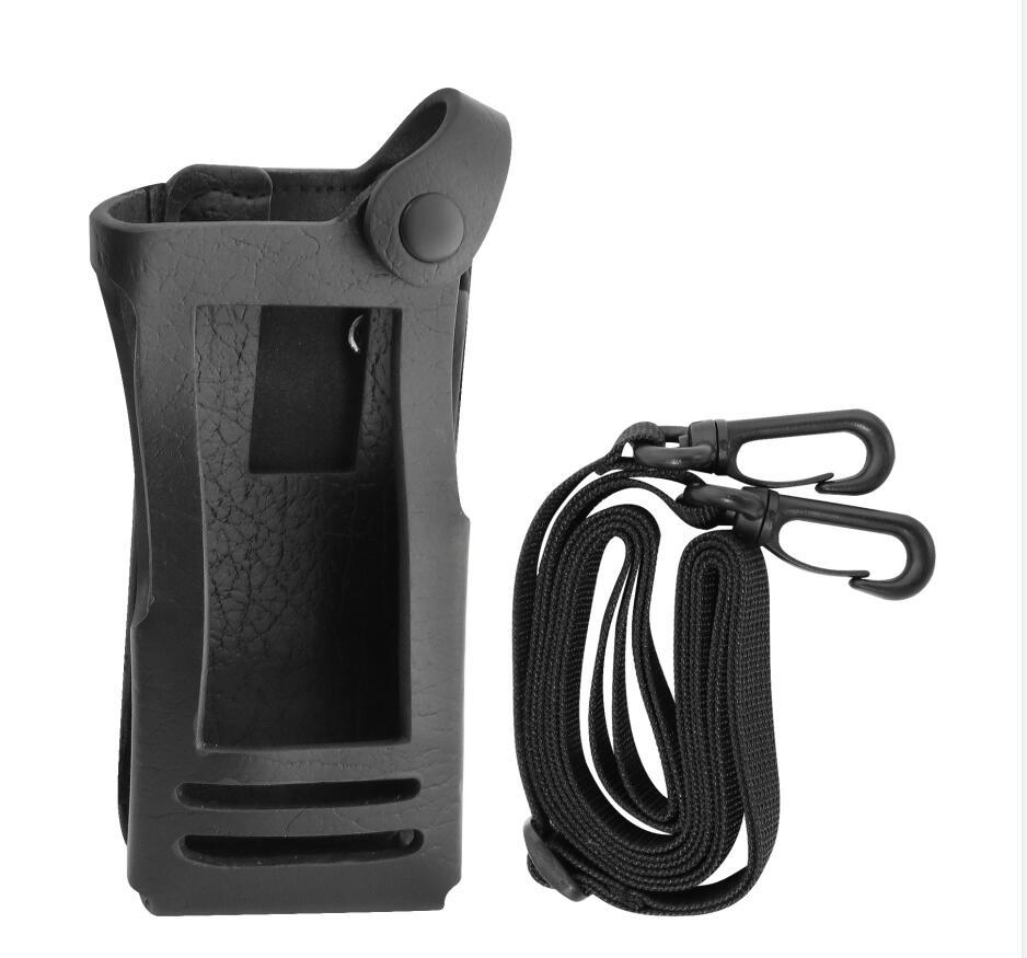 Hard Leather Carry Case Holster For XPR6550 Radio