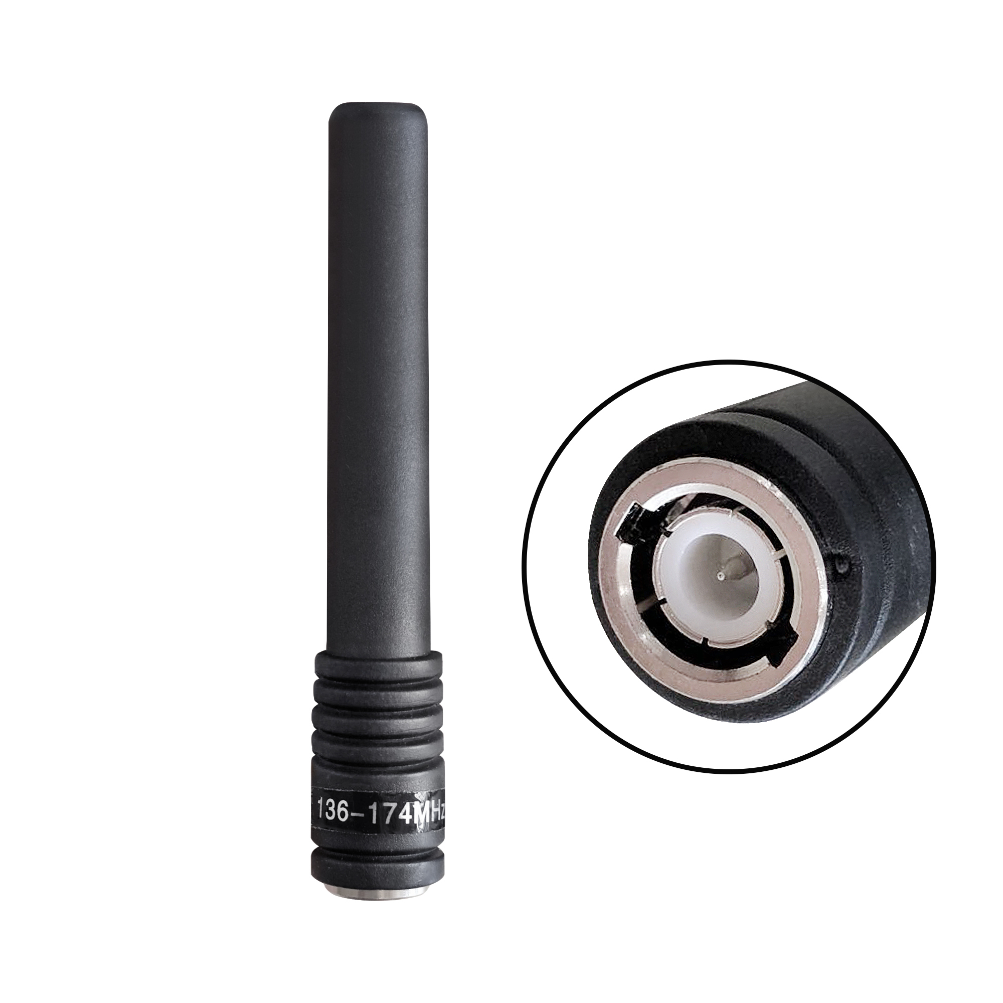 VHF 136-174MHz 4.3Inch BNC Antenna