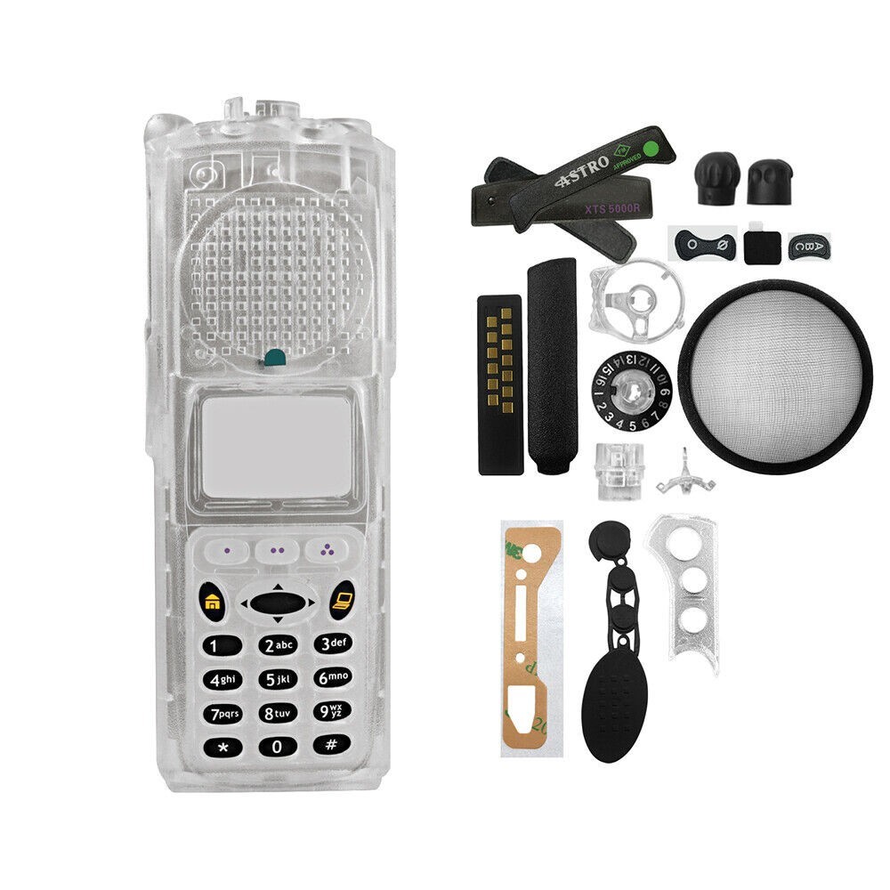 Transparent  Front Housing Case For XTS5000 Model 3