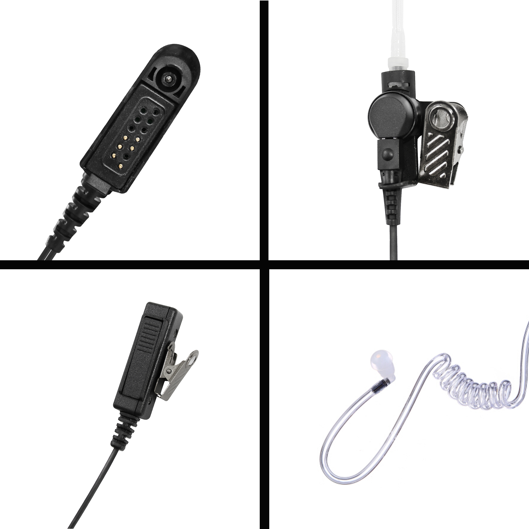 M4T13 GP340 Black Earpiece