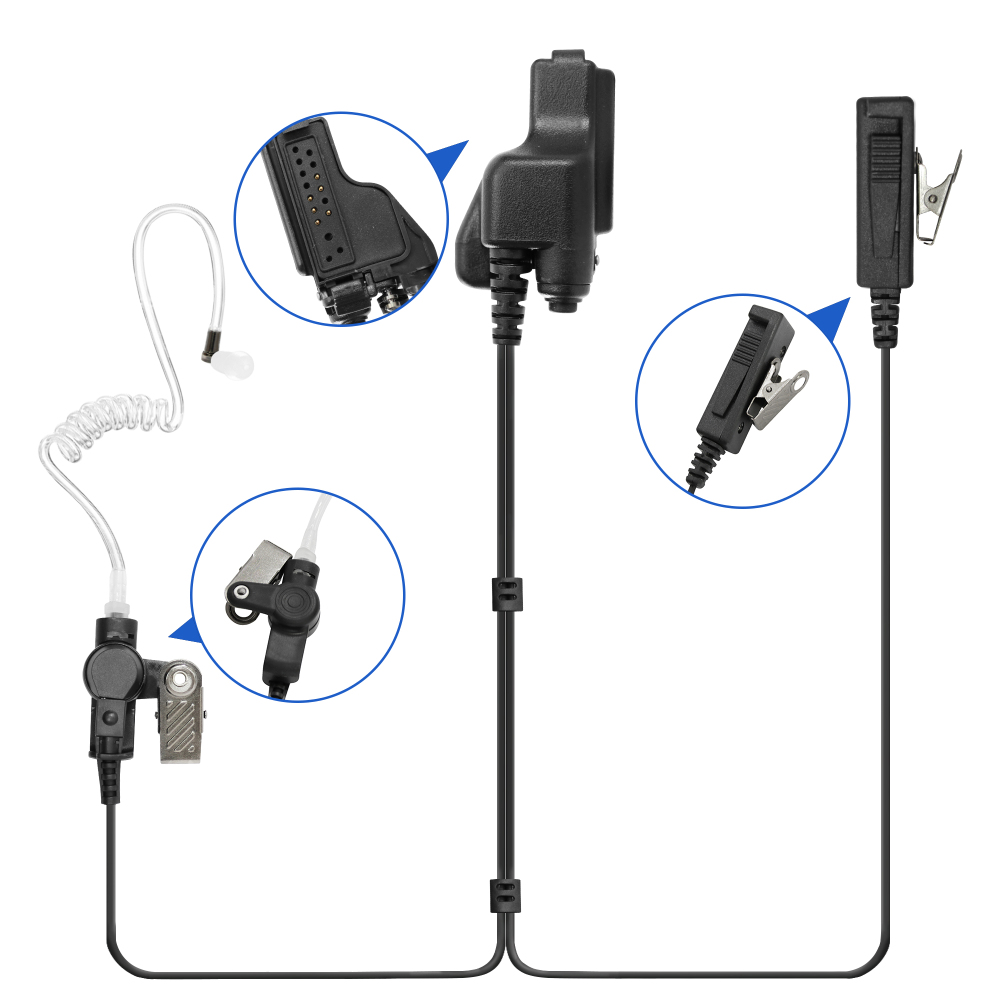 M3T14 HT1000 Black Earpiece