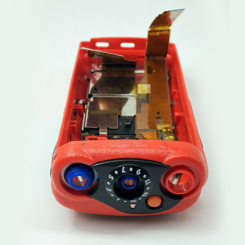 Red Full keypad Housing Case With Speaker & LCD Mic For HT1250