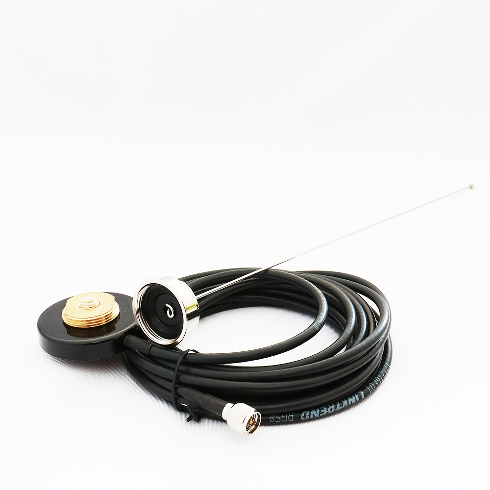 VHF 155-174MHz NMO Antenna Magnetic Mount MINI RG58 Cable
