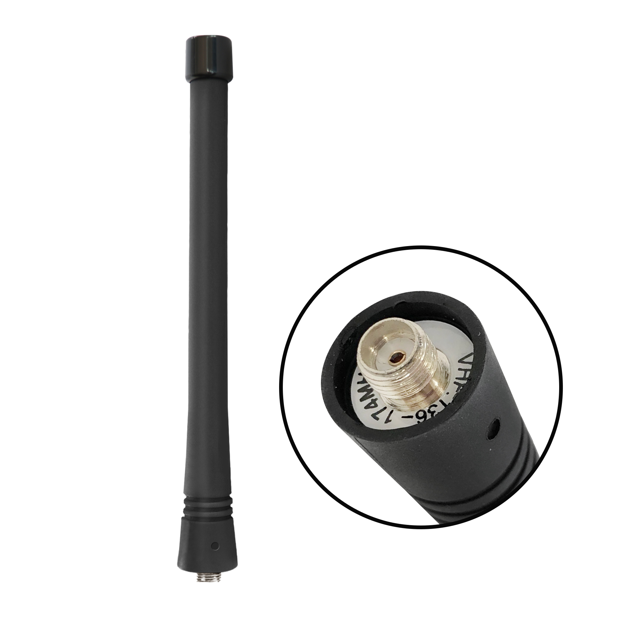  VHF 6.0Inch KRA-14 Antenna For TK2306 TK2307 TK2207 TK2212 TK2260  Portable Radio