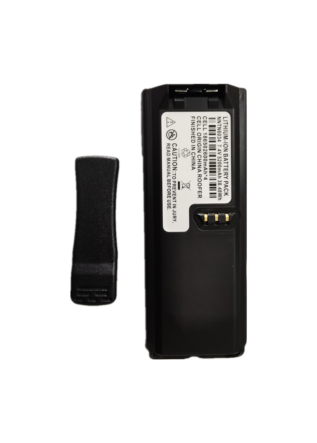 5200mAh LI-ION HIGH CAP BATTERY NNTN6034 NO-IMPRES