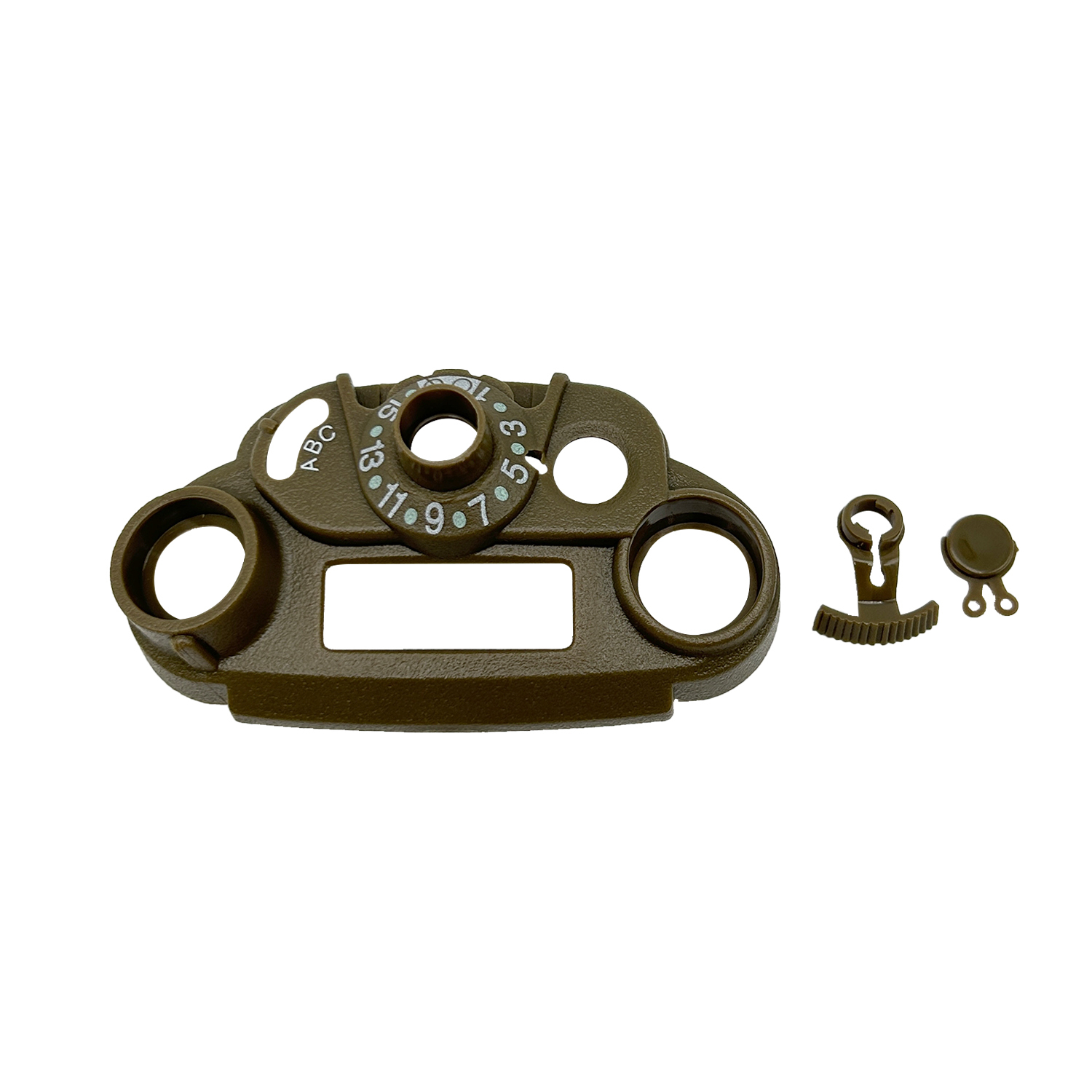 Brown Top Cover Plastic Bezel For APX6000 APX7000  Radio