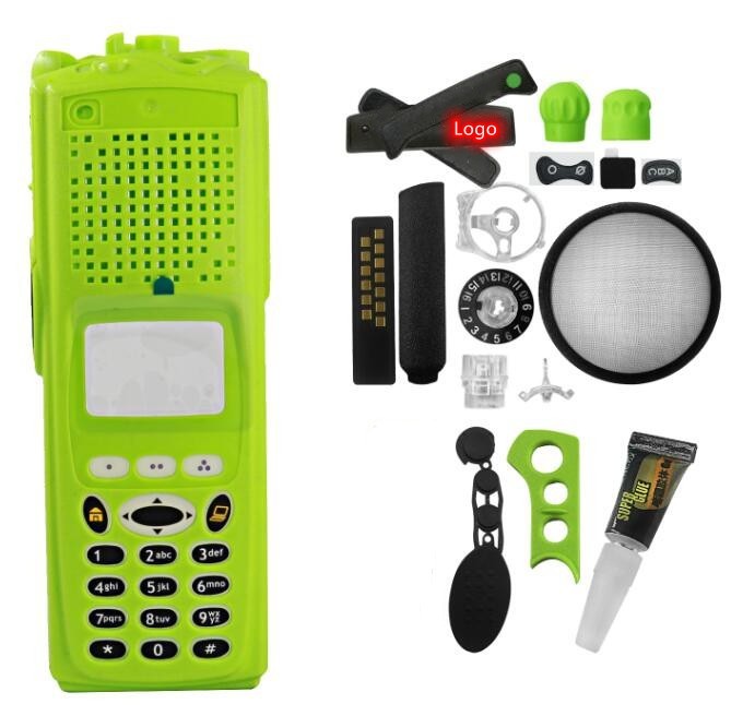 Green Front Housing Case For XTS5000 Model 3