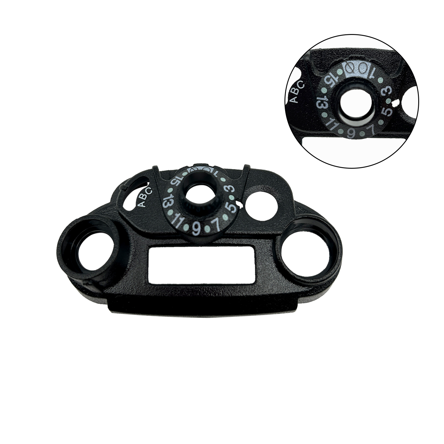 Brown Top Cover Plastic Bezel For APX6000 APX7000  Radio